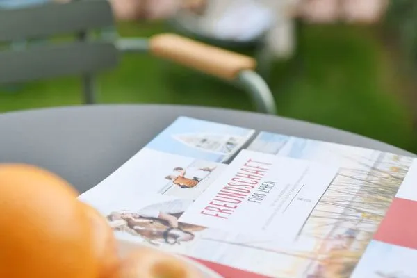 Terrasse Töwerhus Ferienwohnung Sonne