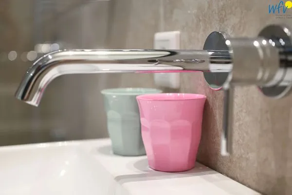 Badezimmer Töwerhus Ferienwohnung Bill