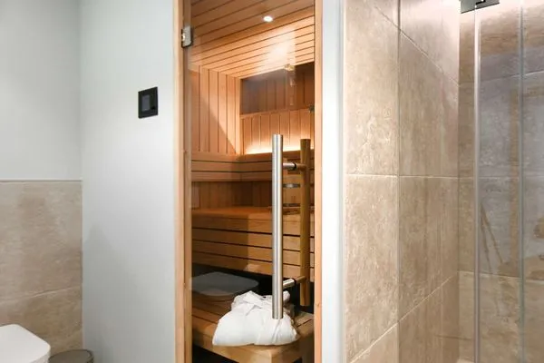 Sauna Töwerhus Ferienwohnung Bill