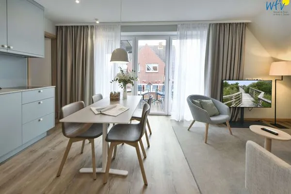 Essbereich Töwerhus Ferienwohnung Memmert