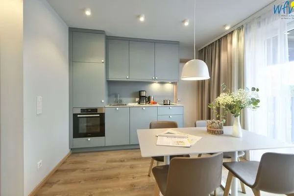 Küche / Küchenzeile Töwerhus Ferienwohnung Memmert