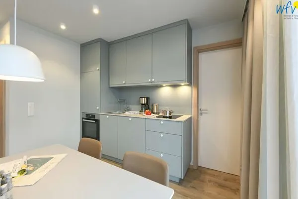 Küche / Küchenzeile Töwerhus Ferienwohnung Memmert