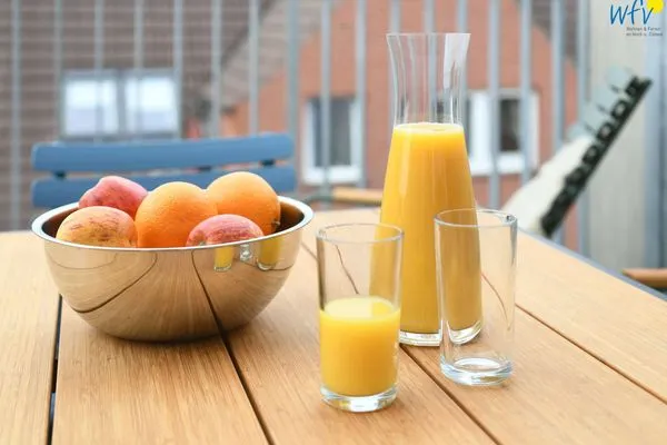 Balkon Töwerhus Ferienwohnung Hummer