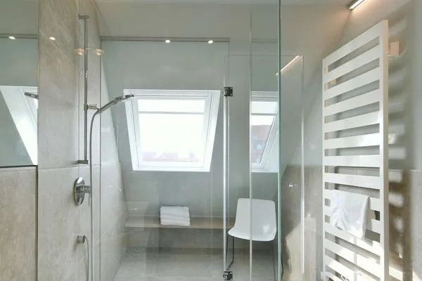 Badezimmer Töwerhus Ferienwohnung Hummer