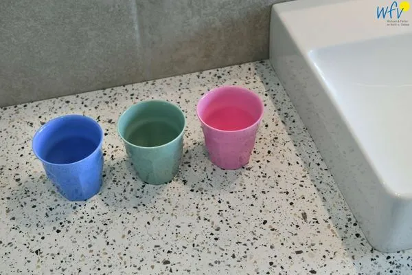 Badezimmer Töwerhus Ferienwohnung Hummer