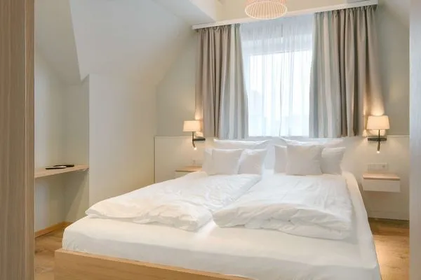 Schlafzimmer Töwerhus Ferienwohnung Hummer