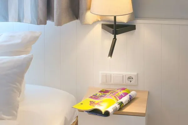 Schlafzimmer Töwerhus Ferienwohnung Hummer