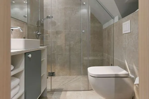 Badezimmer Töwerhus Ferienwohnung Auster