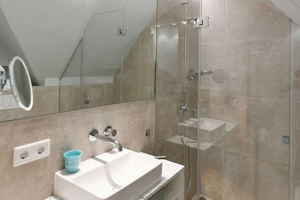 Badezimmer Töwerhus Ferienwohnung Auster