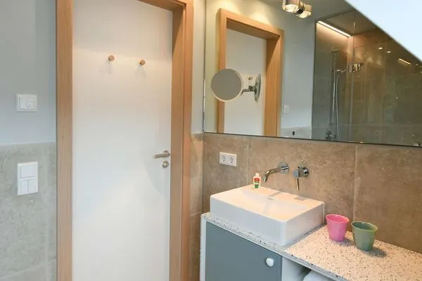 Badezimmer Töwerhus Ferienwohnung Auster
