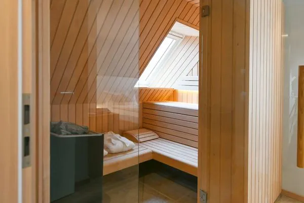 Sauna Töwerhus Ferienwohnung Auster