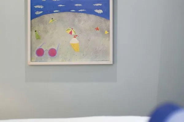 Dekoratives Detail Töwerhus Ferienwohnungen Segel + Seestern