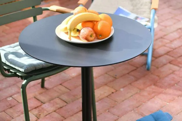 Terrasse Töwerhus Ferienwohnungen Segel + Seestern