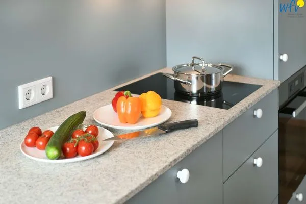 Küche / Küchenzeile Töwerhus Ferienwohnungen Watt + Bill