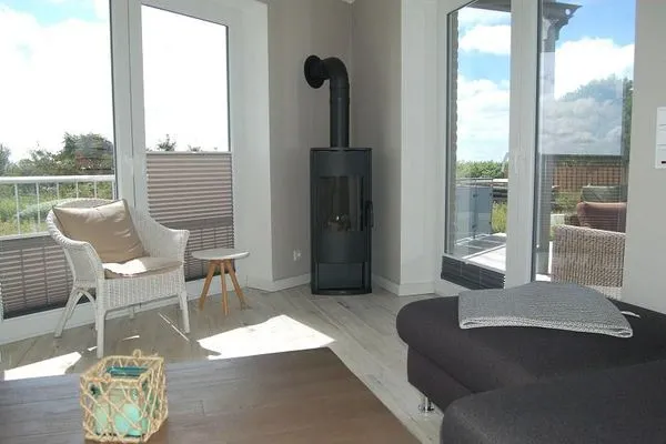 Kamin-/Ofen Haus Kiek in't Watt Ferienwohnung Deichrausch