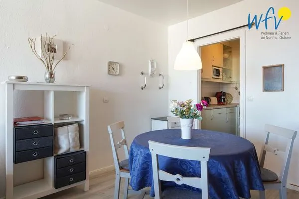 Essbereich Ferienhaus Seeblick Ferienwohnung 96