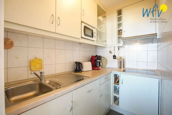 Küche / Küchenzeile Ferienhaus Seeblick Ferienwohnung 96