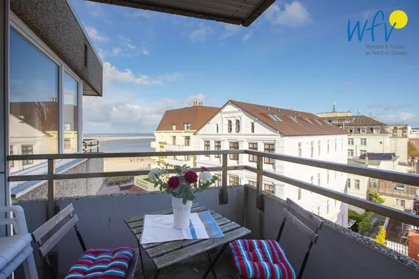 Balkon Ferienhaus Seeblick Ferienwohnung 96