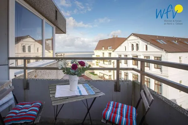 Balkon Ferienhaus Seeblick Ferienwohnung 96