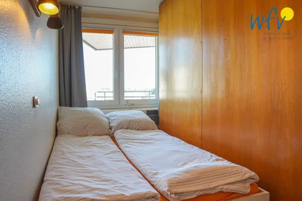 Schlafzimmer Ferienhaus Seeblick Ferienwohnung 96