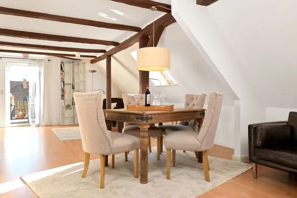 Wohnzimmer  Inselloft Poel