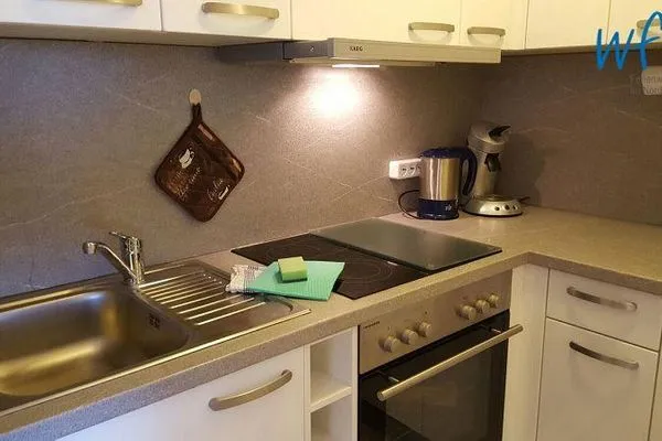 Küche / Küchenzeile Ferienhaus Seeblick Ferienwohnung 85