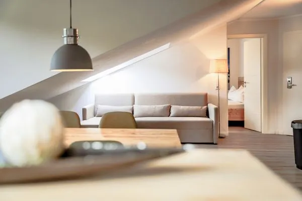 Wohnzimmer Smart Resorts Haus Azur Ferienwohnung 812