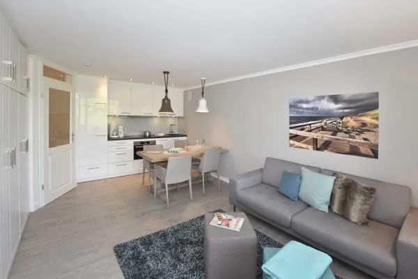 Wohnzimmer  Ferienwohnung Eydum Nr. 10