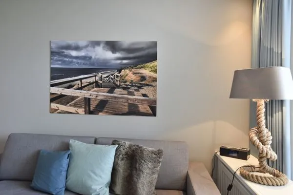 Wohnzimmer  Ferienwohnung Eydum Nr. 10