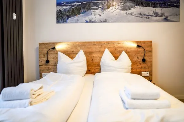 Schlafzimmer Smart Resorts Haus Azur Ferienwohnung 801