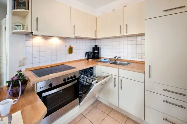 Küche / Küchenzeile  (ARW3) Ferienwohnung Kossmann 1