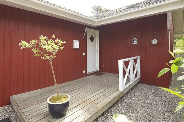 Fassade / Eingang  (BIR16) Ferienhaus Villa Bullerbü