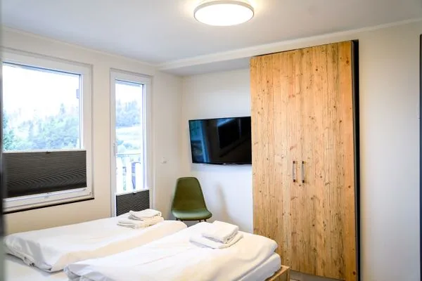 Schlafzimmer Smart Resorts Haus Diamant Ferienwohnung 712