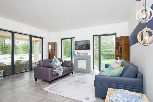 Wohnzimmer  (ERL43) Ferienhaus PIER 43