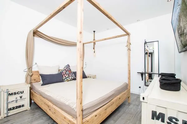 Schlafzimmer  (ERL41) Ferienhaus PIER41