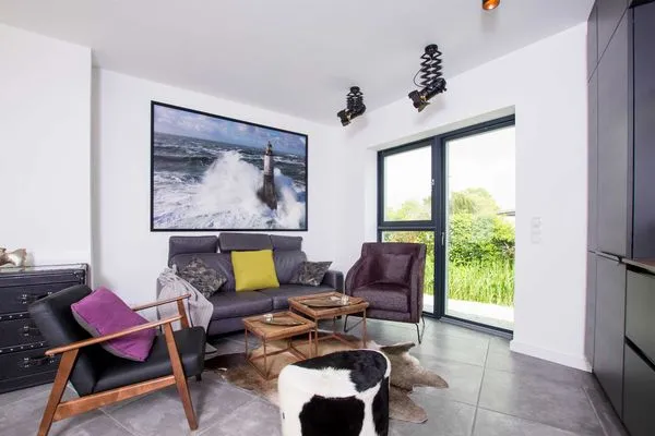 Wohnzimmer  (ERL41) Ferienhaus PIER41