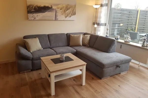 Wohnzimmer  (MEI27) Ferienwohnung "Strandperle"