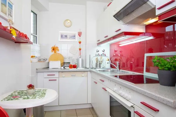 Küche / Küchenzeile  (OST6a) Ferienwohnung "Sonnenschein"