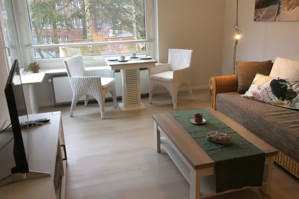 Wohnzimmer  (ROD32a) Ferienwohnung "Muschelfischer"