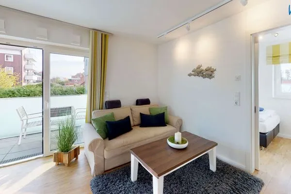 Wohnzimmer Villa Drees Ferienwohnung 4