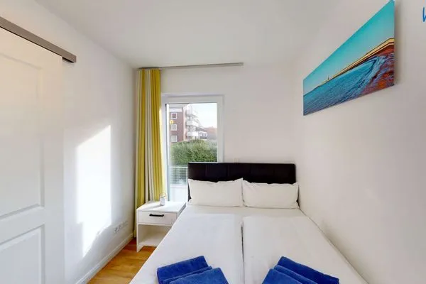 Schlafzimmer Villa Drees Ferienwohnung 4