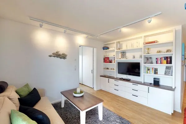Wohnzimmer Villa Drees Ferienwohnung 4