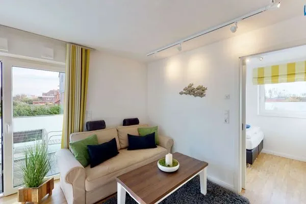 Wohnzimmer Villa Drees Ferienwohnung 4