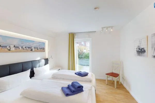 Schlafzimmer Villa Drees Ferienwohnung 4