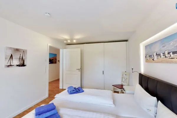 Schlafzimmer Villa Drees Ferienwohnung 4