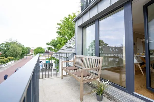 Balkon  (STR92b) Ferienwohnung "Strandzeit"