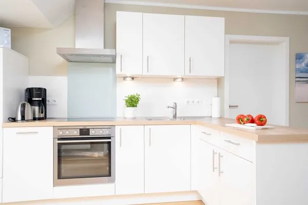 Küche / Küchenzeile  (STR92b) Ferienwohnung "Strandzeit"