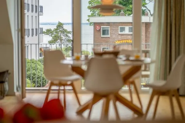 Wohnzimmer  (STR92b) Ferienwohnung "Strandzeit"