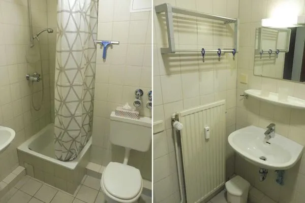 Badezimmer  (STR115) Ferienwohnung "Haus Ostseeblick"