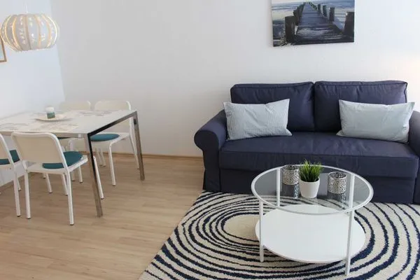 Wohnzimmer  (STR123f) Ferienwohnung "Braun"